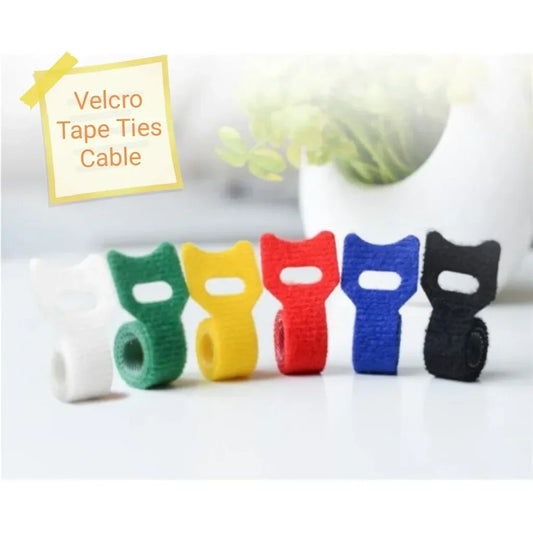 Reusable Self-Adhesive Nylon Hook & Loop Cable Straps 12×150mm Hook & Loop Straps Peaceful Pleasures Health and Wellness