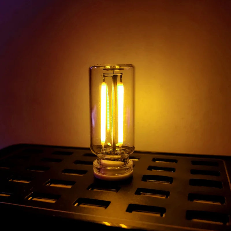 USB Touch Dimmable LED Filament Lamp – Car & Bedroom Mood Light