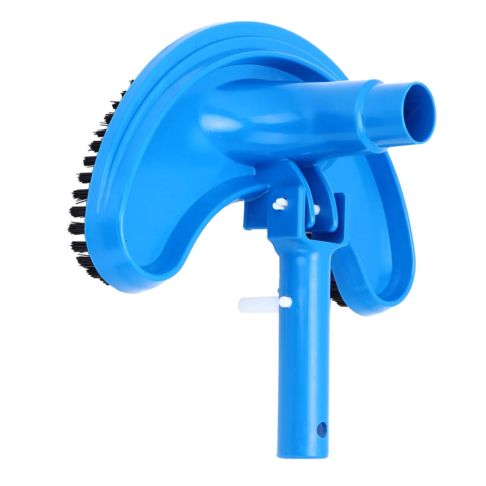 Pool Vacuum Head Half Moon Flexible Swimming Curved Suction Cleaning