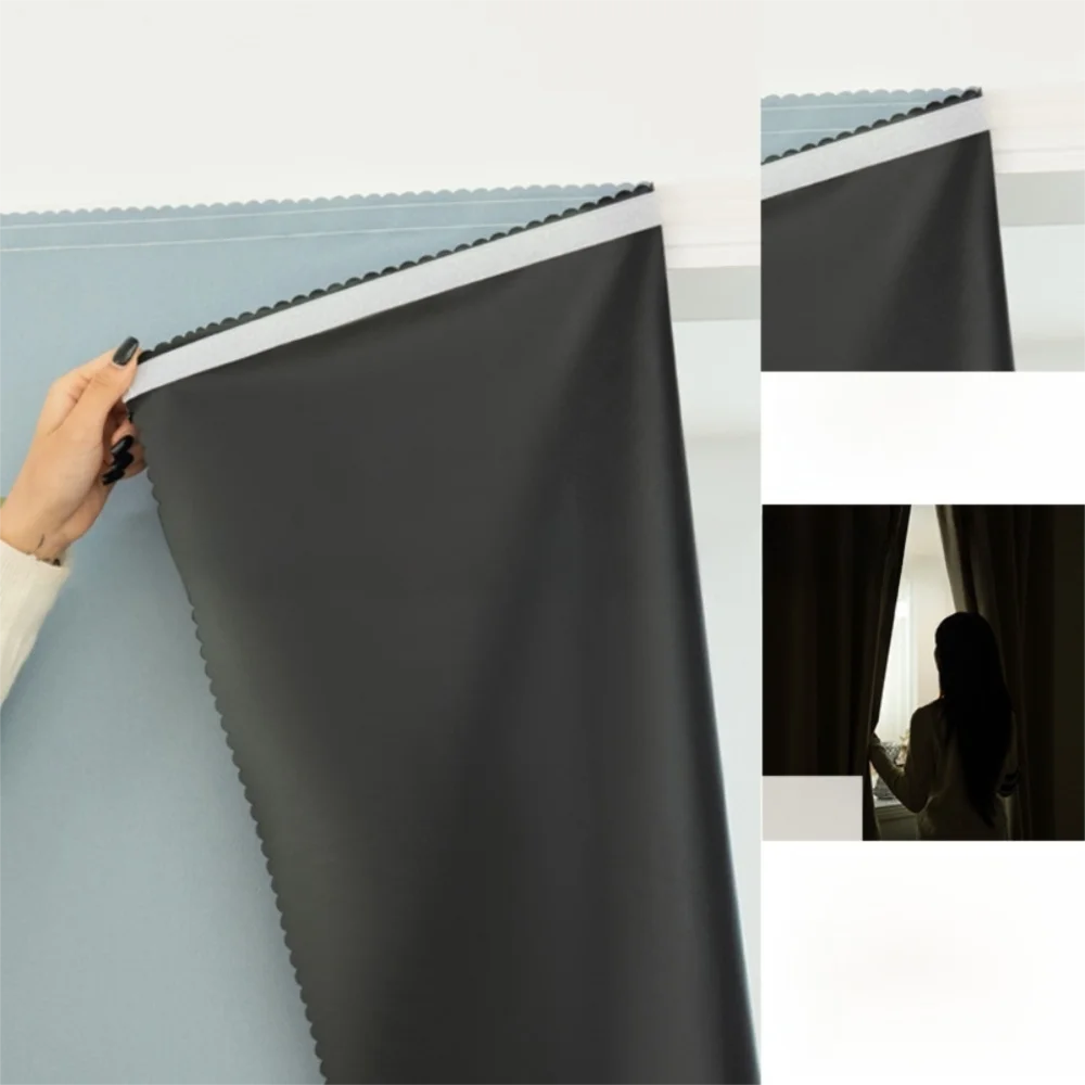 Self-Adhesive Blackout Curtains | No-Drill Privacy Panel