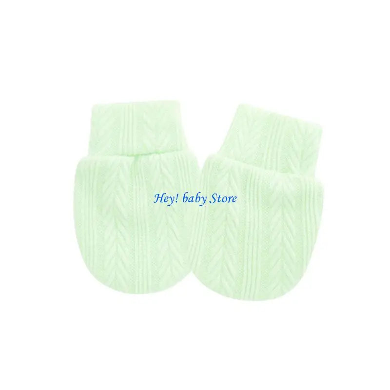 Newborn Scratch Proof Mittens | Soft Cotton Baby Hand Covers