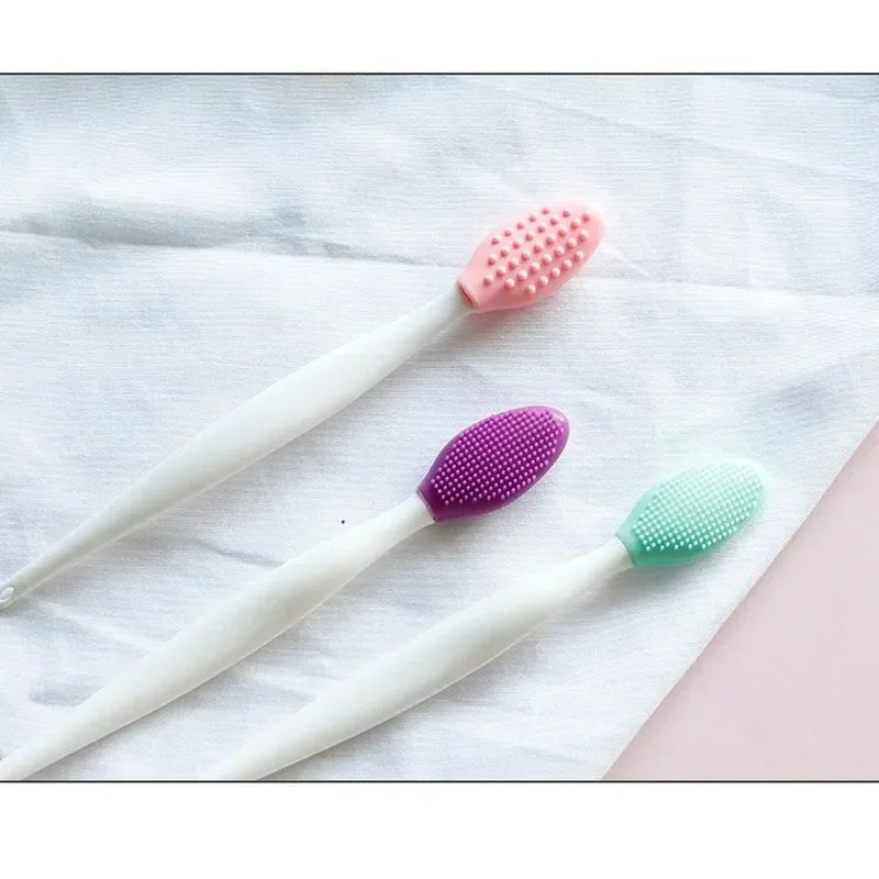 1PC Beauty Skin Care Wash Face Silicone Brush Exfoliating Nose Clean Blackhead Removal Brushes Tools With Replacement Head Peaceful Pleasures Health and Wellness