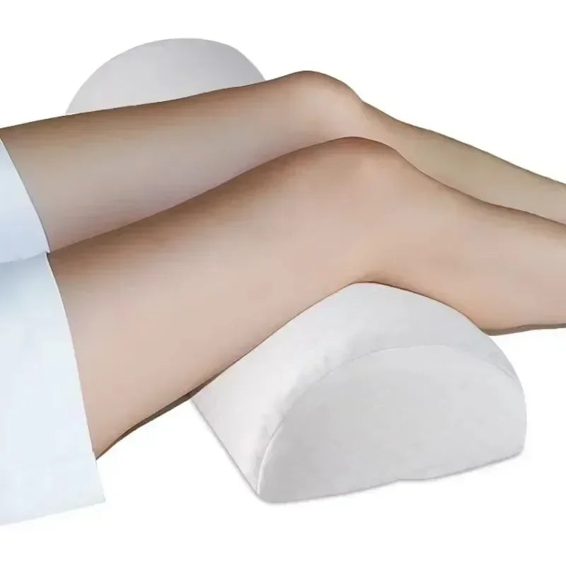 Comfort Bolster Pillow for Legs Back and Head Memory Foam Cotton Cover Lumbar Support Pillow for Semi Roll Pillow Peaceful Pleasures Health and Wellness