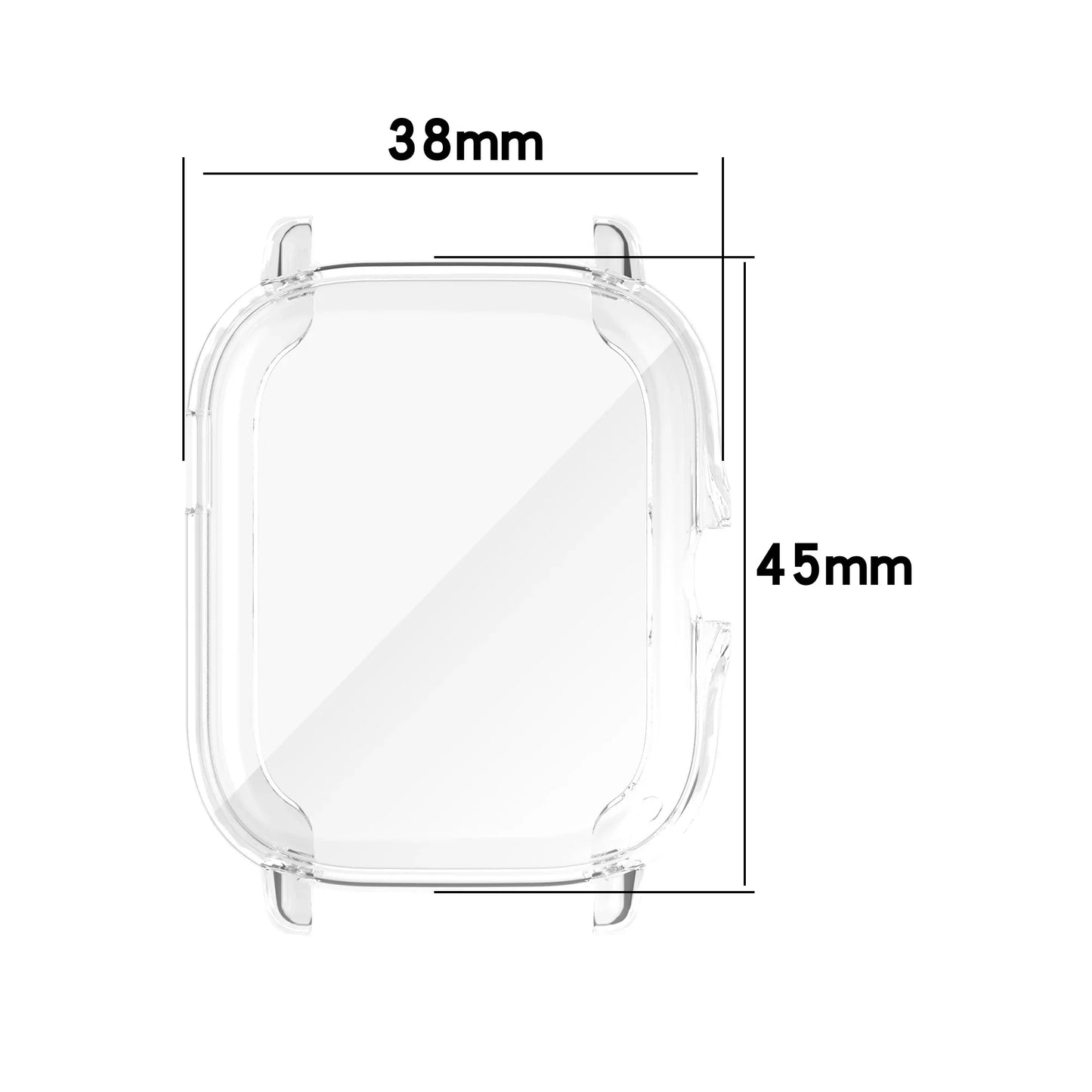 Amazfit GTS 2 / GTS 2e TPU Protective Case – Clear Cover Peaceful Pleasures Health and Wellness