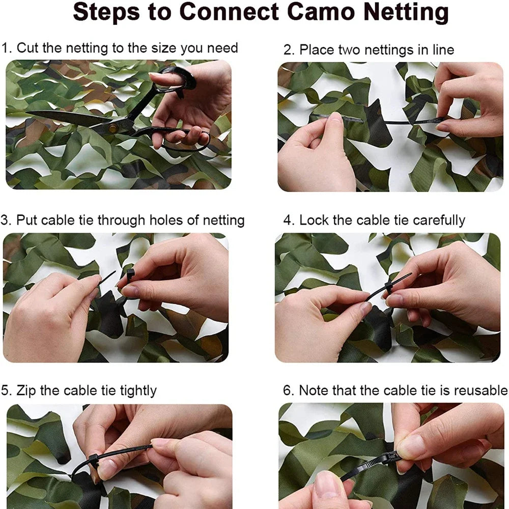 Camouflage Net Hunting Camouflage Netting Garden Gazebo Net Car Awning Outdoor Camping Woodland Sunshade Cloth Sun Shelter Tents Peaceful Pleasures Health and Wellness
