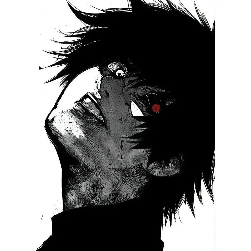Japanese Anime Tokyo Ghoul Poster Wall Art Canvas Painting Manga Print for Living Room Home Decor Peaceful Pleasures Health and Wellness