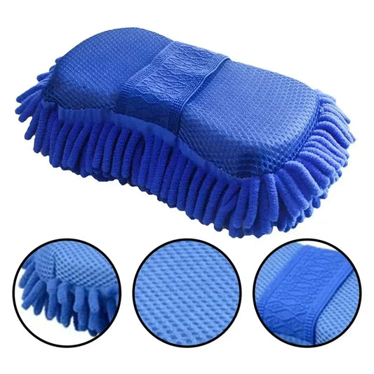 Microfiber Chenille Car Wash Sponge – Scratch-Free Pad Car Wash Sponge Oasis Select Default Title