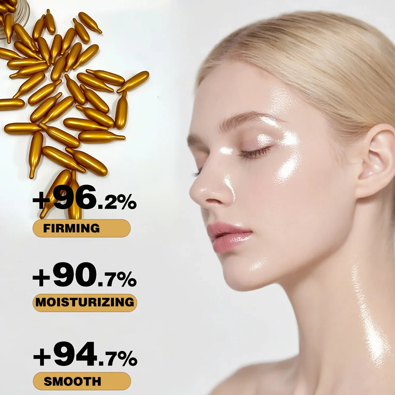 Vitamin E Capsule Essence – Deep Moisturizing & Brightening | 90ct