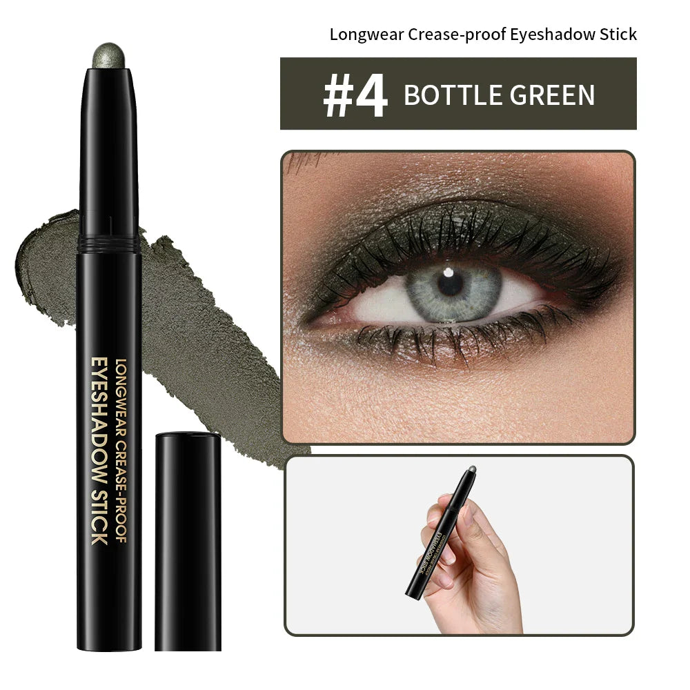 Pearlescent Glitter Eyeliner Pencil – 26 Shades, Waterproof