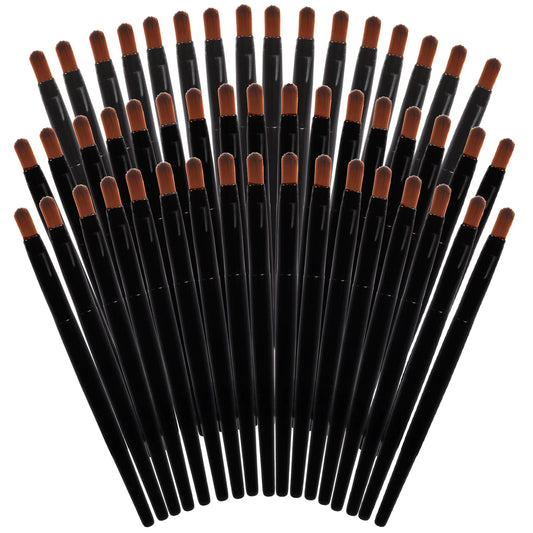 50-Pack Disposable Lip Gloss Wand Brushes – Lip & Eyeliner Disposable Lip Brushes Oasis Select