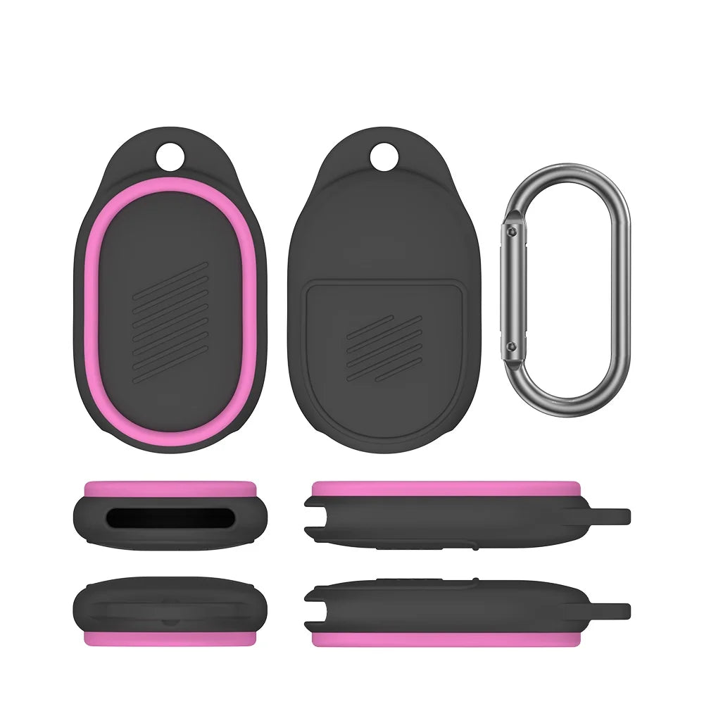 For Xiaomi Tag Dust Proof Minimalist Solid Color Silicone Case Provides Comprehensive Protection And Is Shock-And Drop-Resistant Peaceful Pleasures Health and Wellness Glow Dark Rose Red