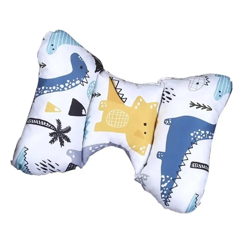 Infant Neck Support Pillow – Breathable Cotton Stroller & Car
