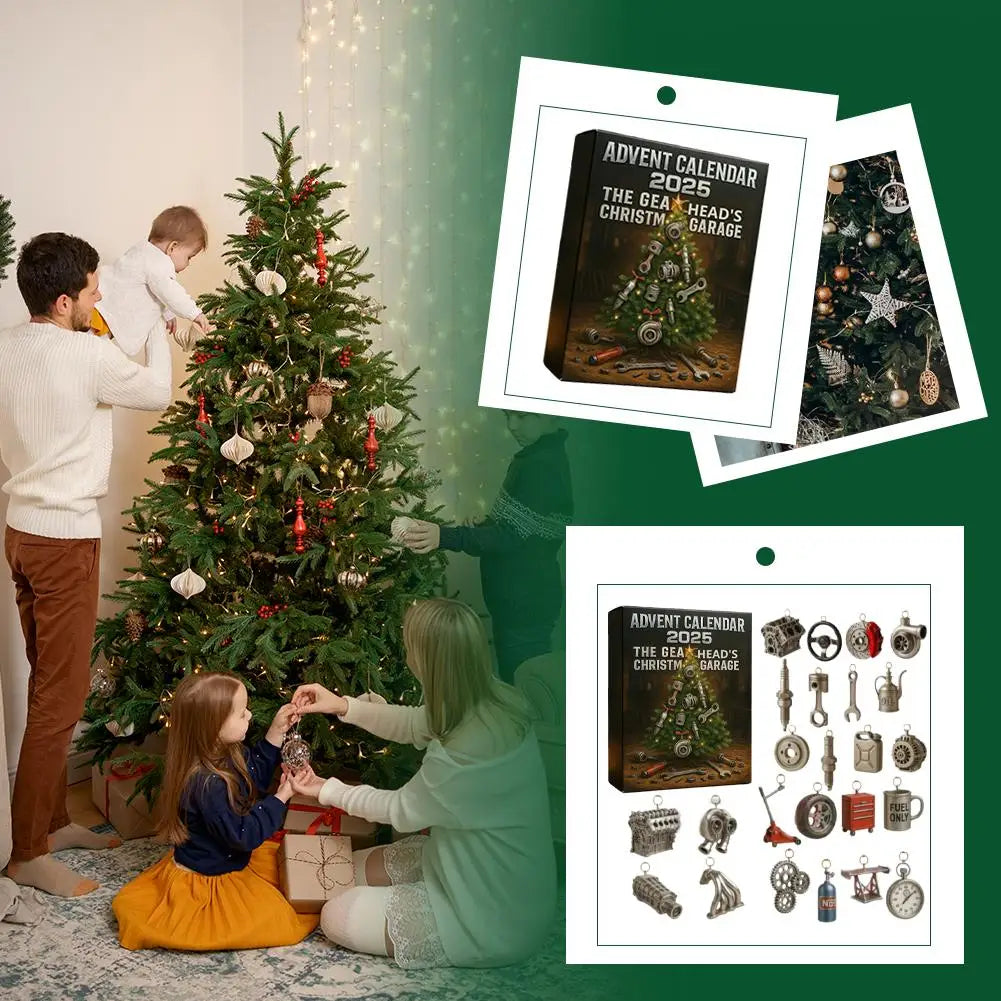 Garage Advent Calendar – 24 Automotive Tools Christmas Gift Set
