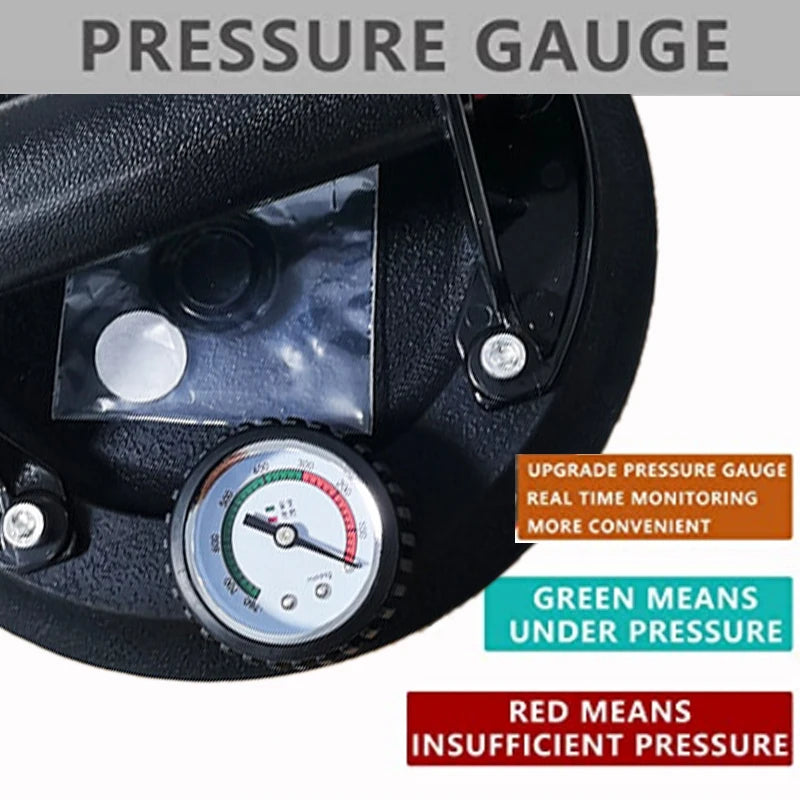 8 Inch 250KG Air Pump Vacuum Suction Cups Powerful Heavy-Duty Strong Hand Pump Sucker Lifted Magnets Handling Tools Peaceful Pleasures Health and Wellness