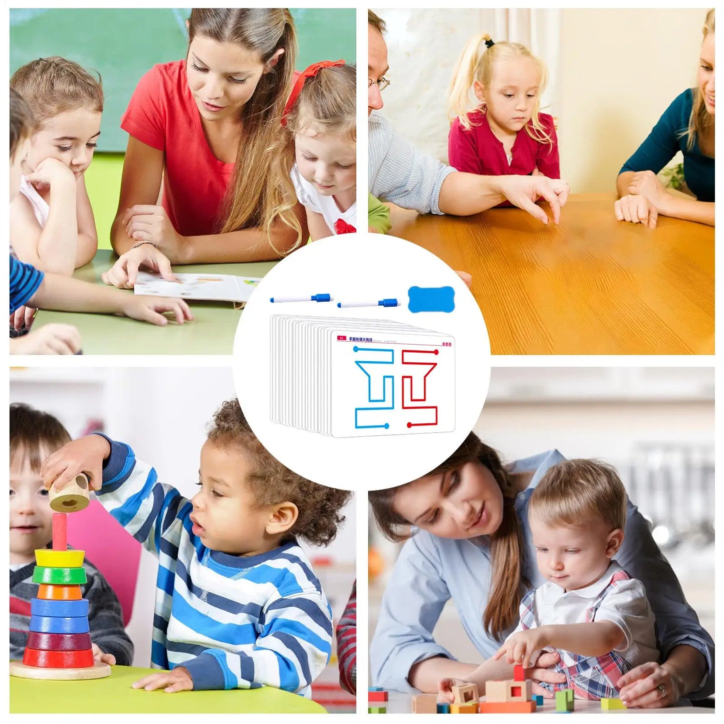 Brain Training Cards for Kids – 40-Level Cognitive Skill Builder