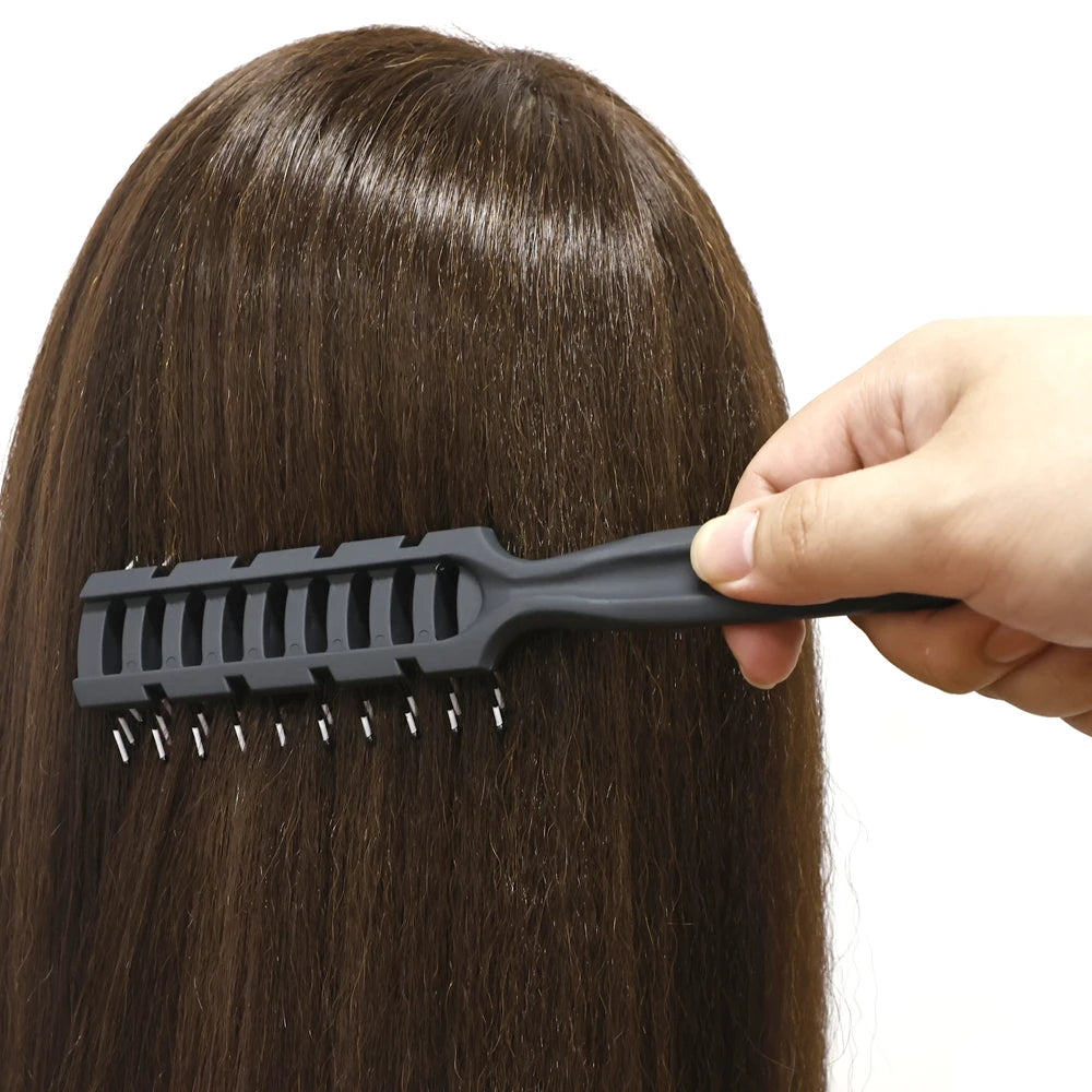 Barbertop Massage Comb Anti-tangle Anti Static Comb Hairdressing Detangling Wide Teeth Combs Fluffy Hair Salon Styling Tools Peaceful Pleasures Health and Wellness
