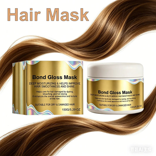 Gloss Mask Keratin Hair Mask | Deep Moisture & Frizz Control Keratin Hair Mask Oasis Select 1 PCS