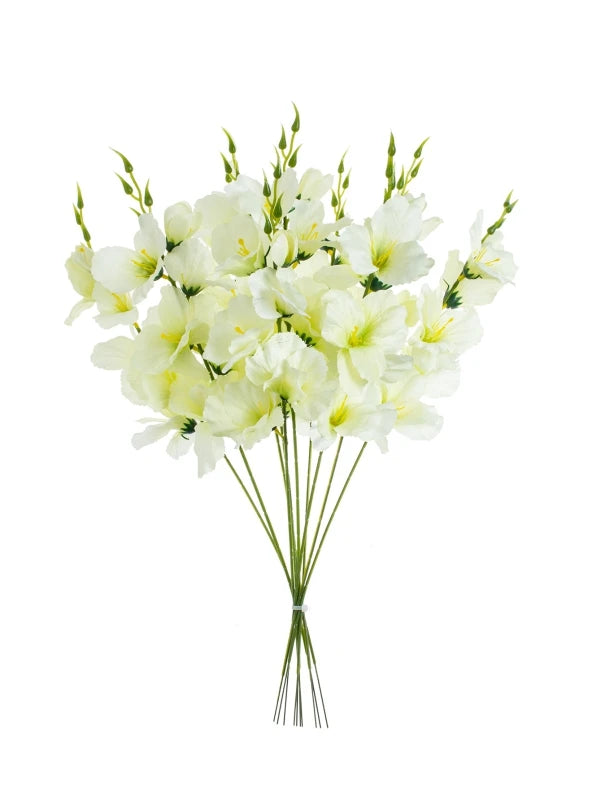 Artificial Silk Moth Orchid Flowers 5/10pcs – Wedding & Home Decor
