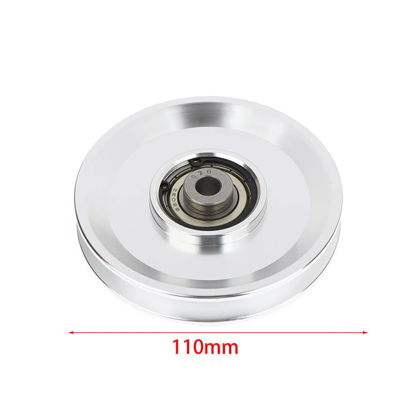 73/88/95/110/114MM Pulley Wheel Aluminium Alloy Bearing Pulley Wheel Replacement Universal Gym Accessory Bearing Pulley Wheel Peaceful Pleasures Health and Wellness 110mm