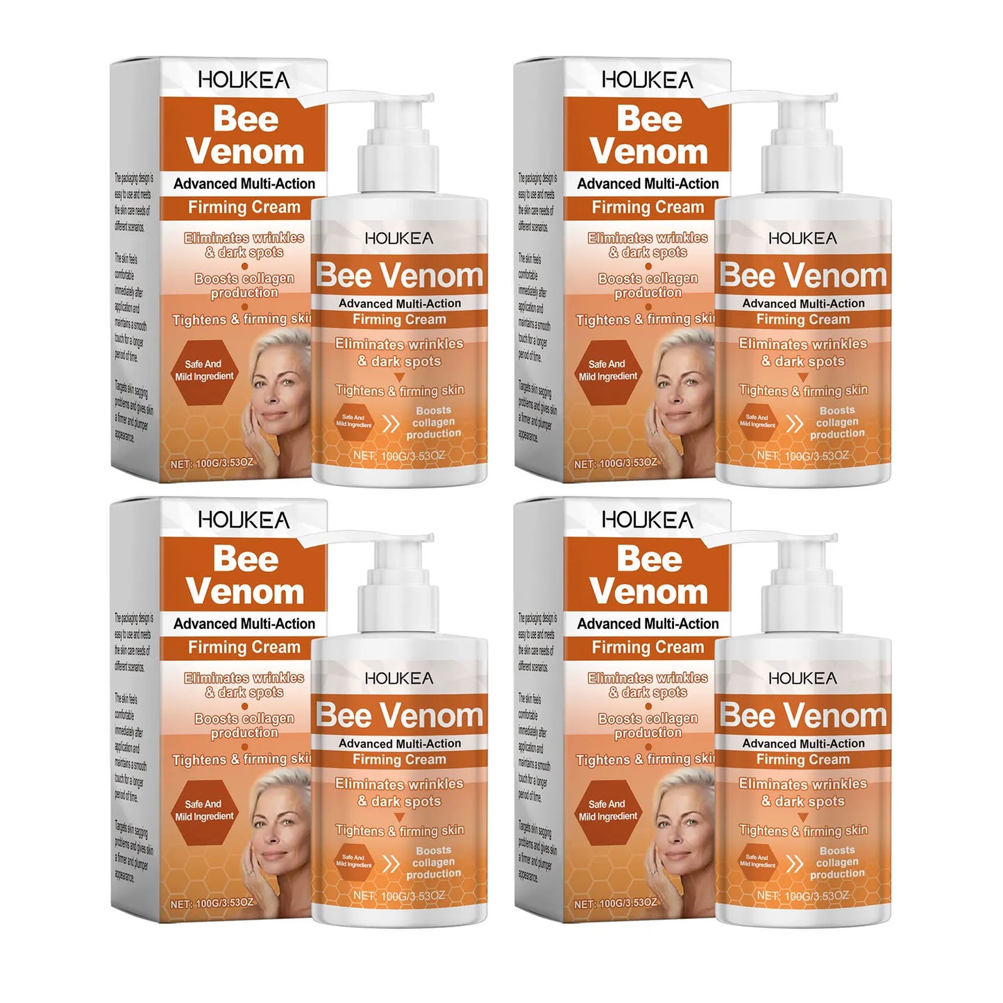 HOUKEA Bee Venom Firming Body Cream – Skin Tightening 100g