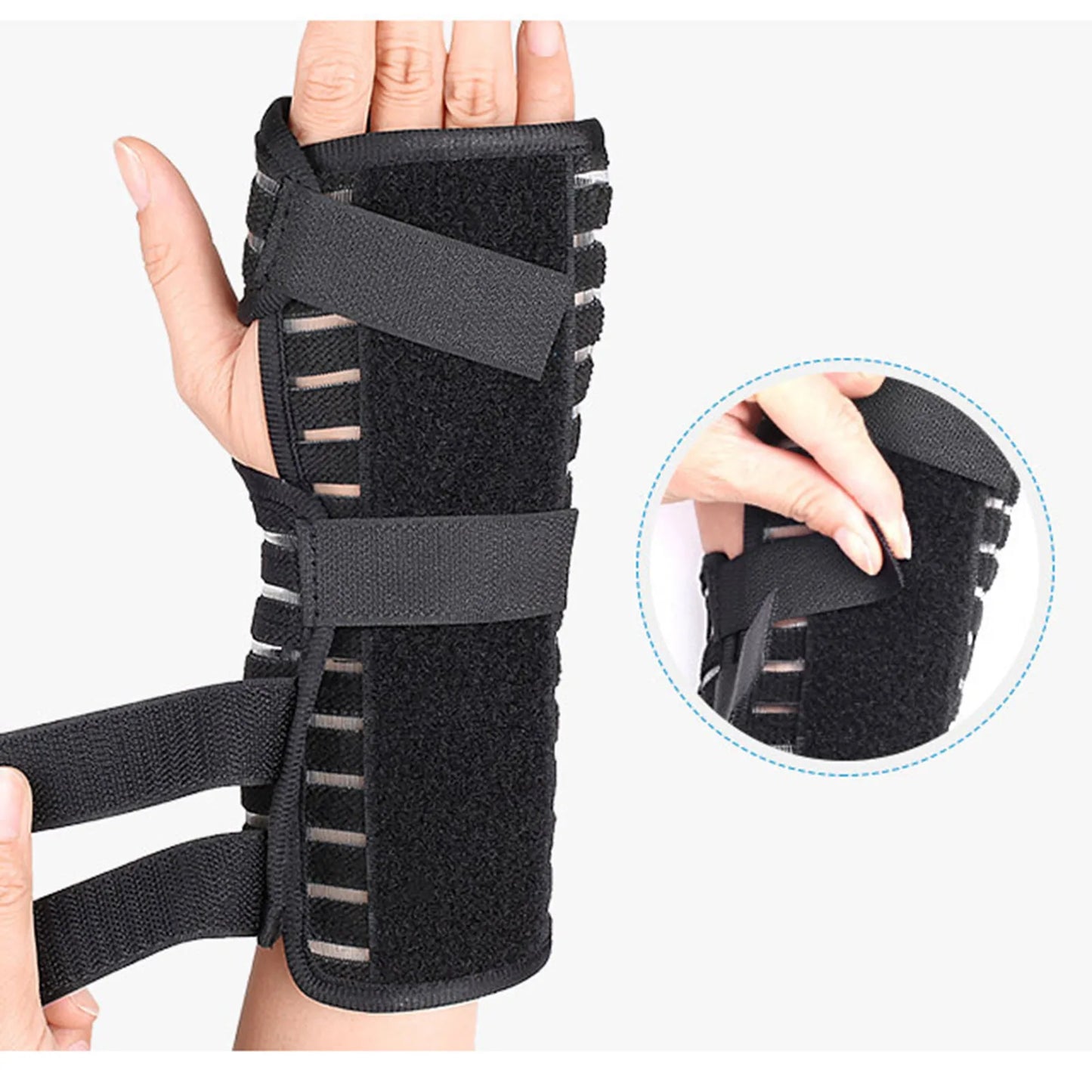 Sprain Arthritis Support Wristbands Breathable Material Easy to Wear Exercising Tool Suitable for Tendonitis Wrist Pain Peaceful Pleasures Health and Wellness