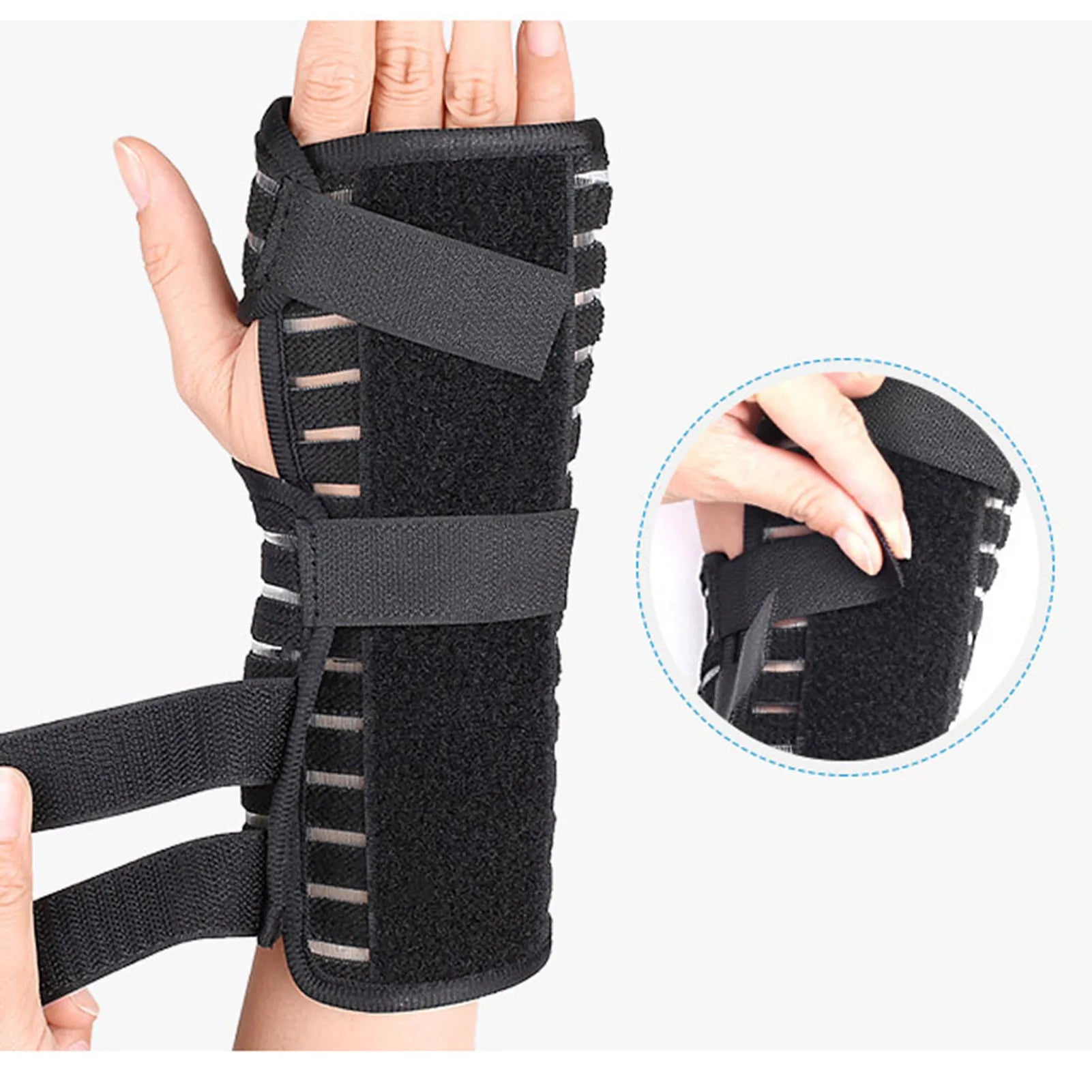 Sprain Arthritis Support Wristbands Breathable Material Easy to Wear Exercising Tool Suitable for Tendonitis Wrist Pain Peaceful Pleasures Health and Wellness