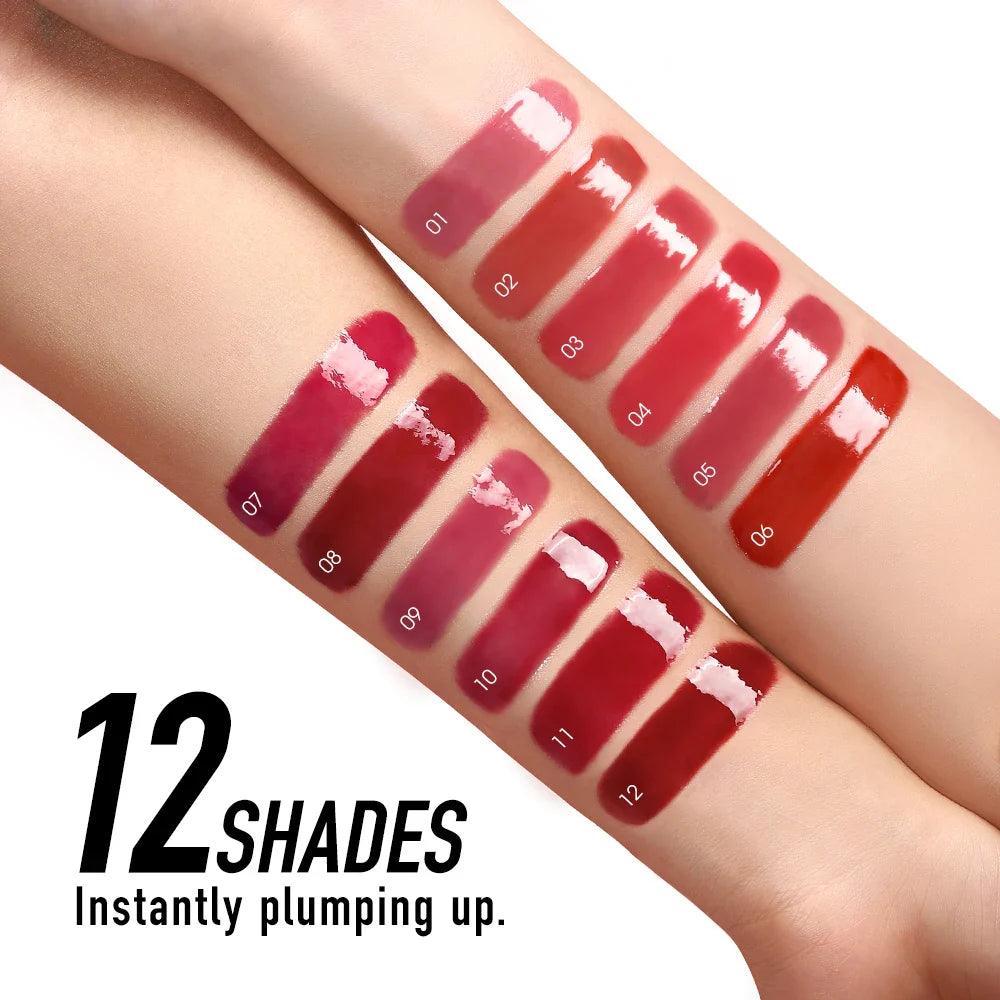 O.TWO.O High-Shine Lip Gloss Tint – Hydrating & Long-Lasting