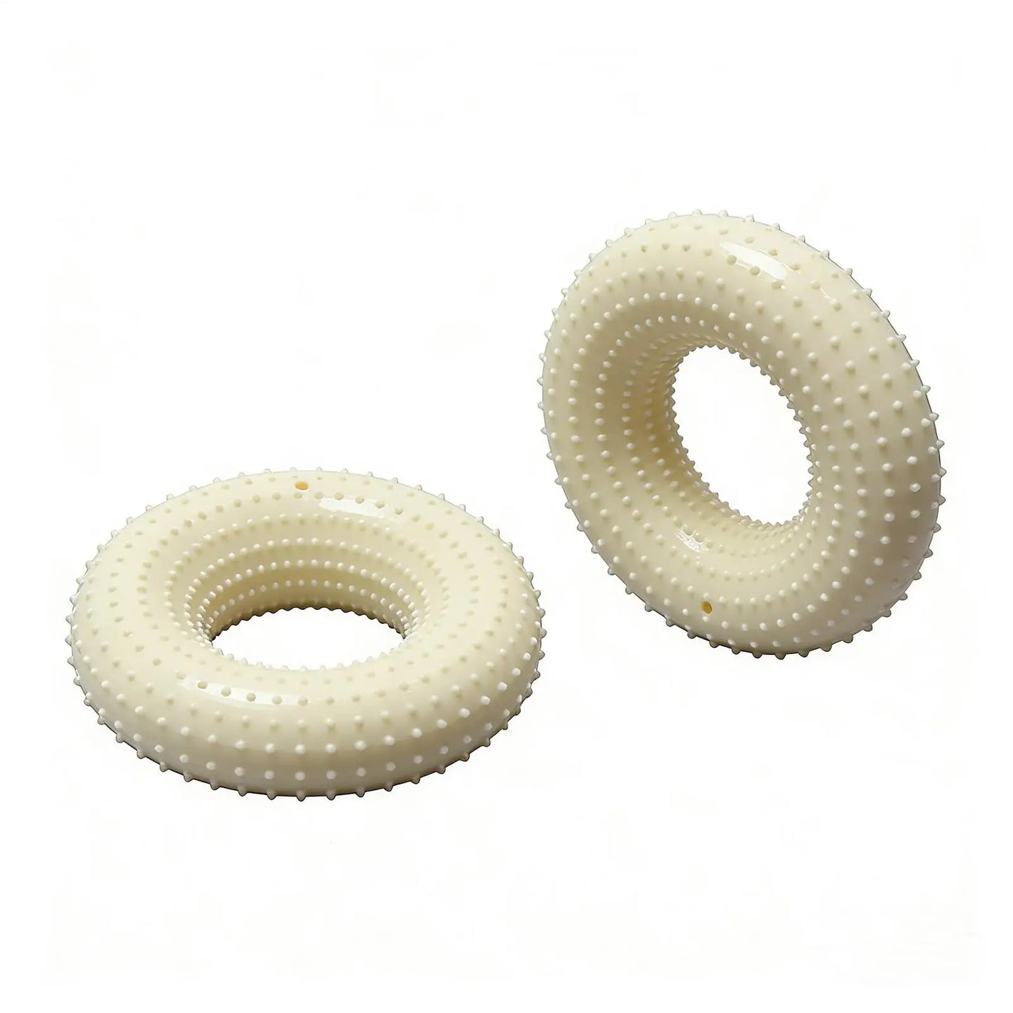 Durable Rubber Dog Chew Ring Toy | Teething Puppy & Play