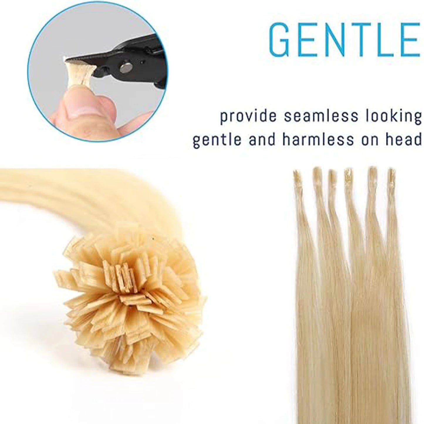 Keratin Hair Extension Cutting Pliers | Stainless Steel Bond Cutter