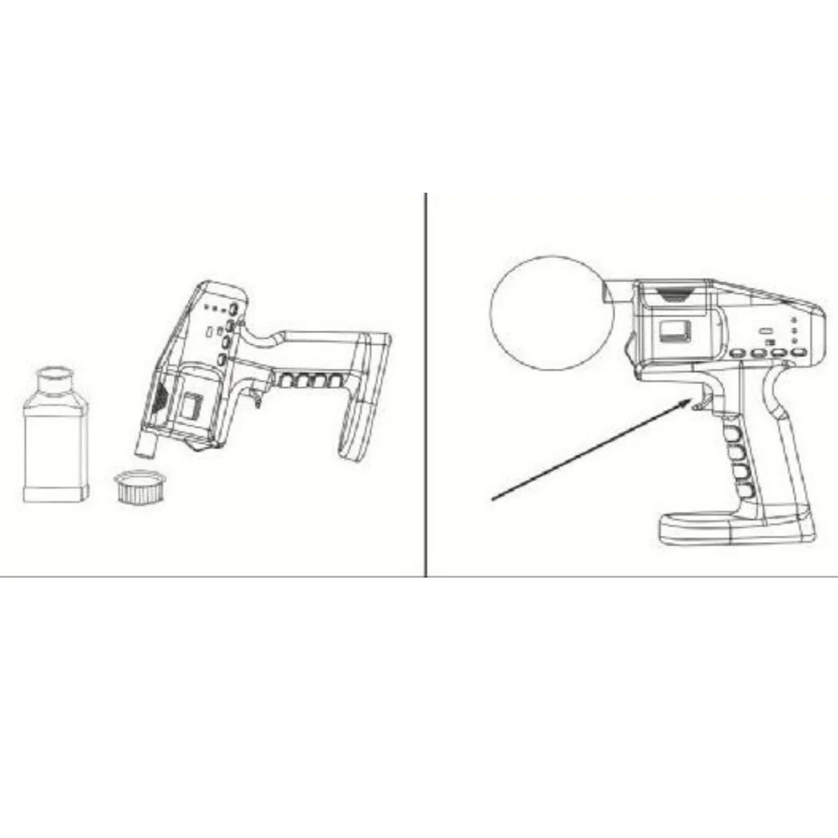 Cocktail Bubble Smoke Gun Add Visual Effect to Drinks & Food Rechargeable Power for Home Bars Parties & Gifts No Smoke Flavours Peaceful Pleasures Health and Wellness