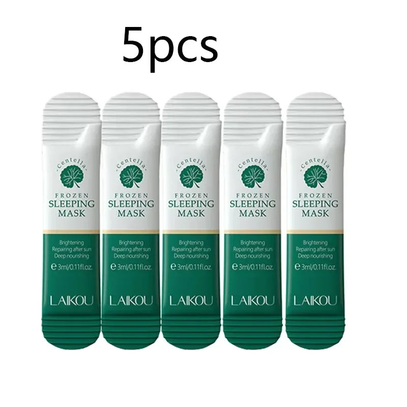 LAIKOU Sleeping Face Mask – Hydrating & Nourishing 5pk Peaceful Pleasures Health and Wellness centella