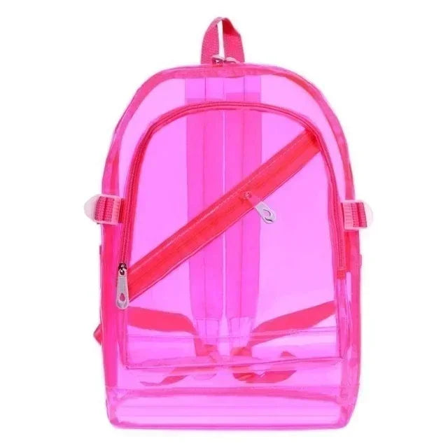 Fashionable Waterproof PVC Transparent Backpack Clear Plastic Mini