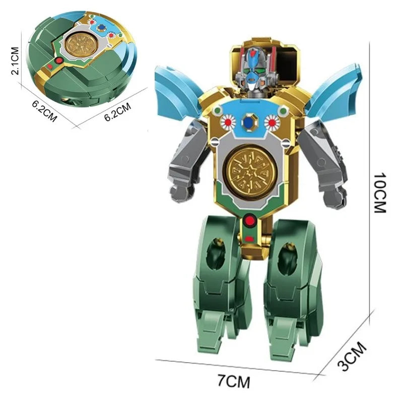 Robot Transformation Fidget Spinner – Sensory Toy for Kids