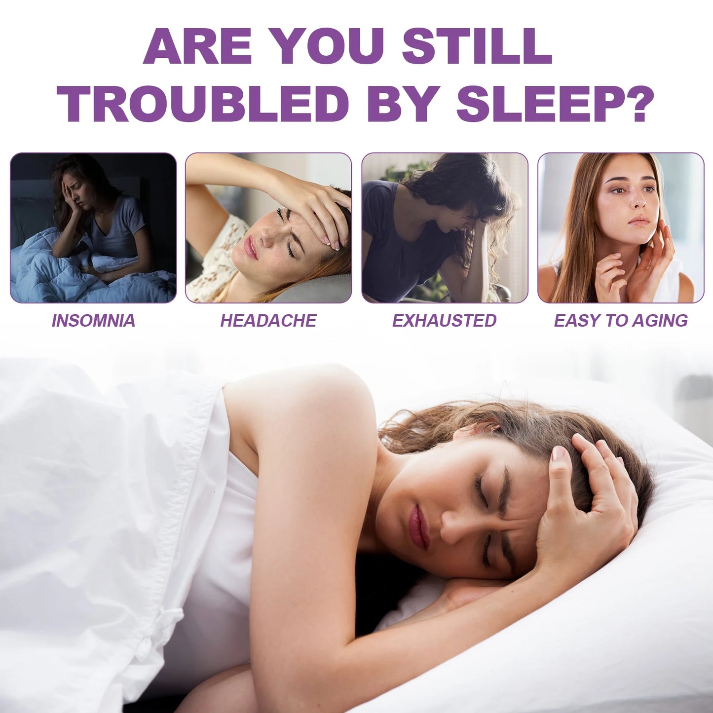 Plant-Based Nighttime Relaxation Sleep Patches | Portable