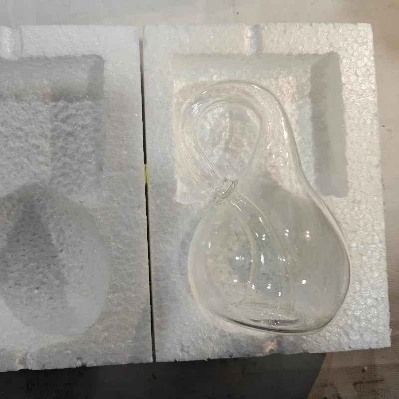Klein Bottle Glass Ornament | 4D Mathematical Décor Gift