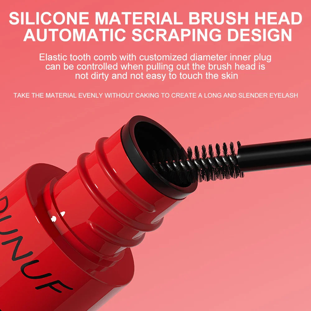 DUNUF Waterproof Mascara – Long-Lasting, Curl & No Smudge