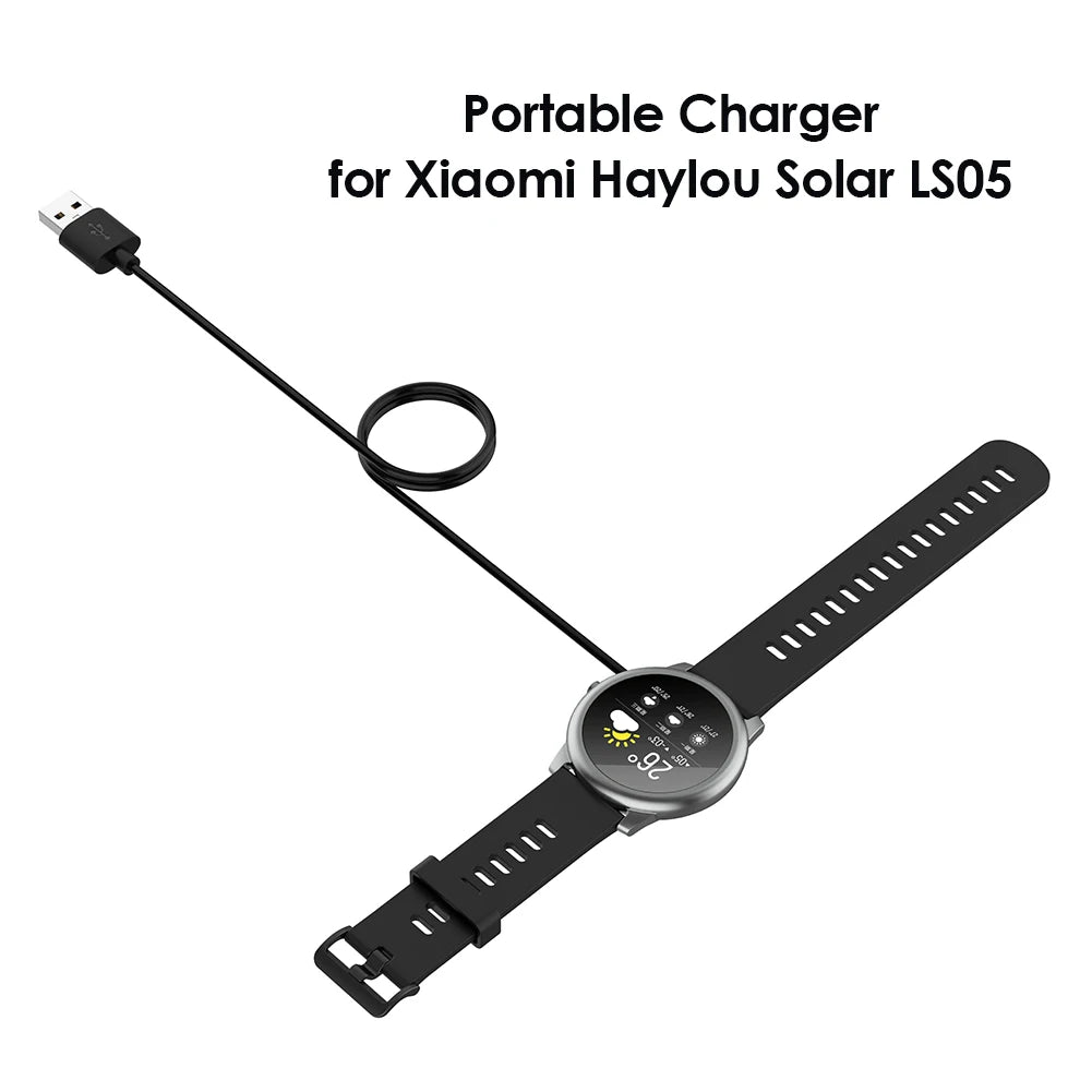 USB Charger Cable for Haylou LS05, Ticwatch GTX, YAMAY SW022 Peaceful Pleasures Health and Wellness
