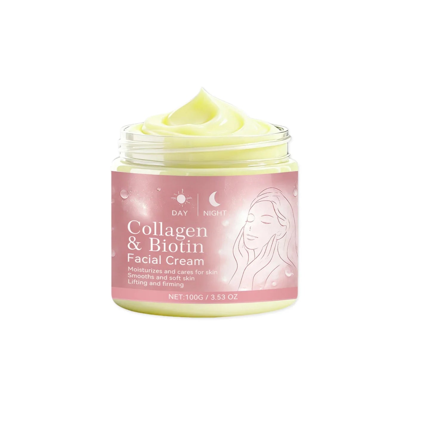 Hydrating Day & Night Face Cream – Firming & Brightening 100g