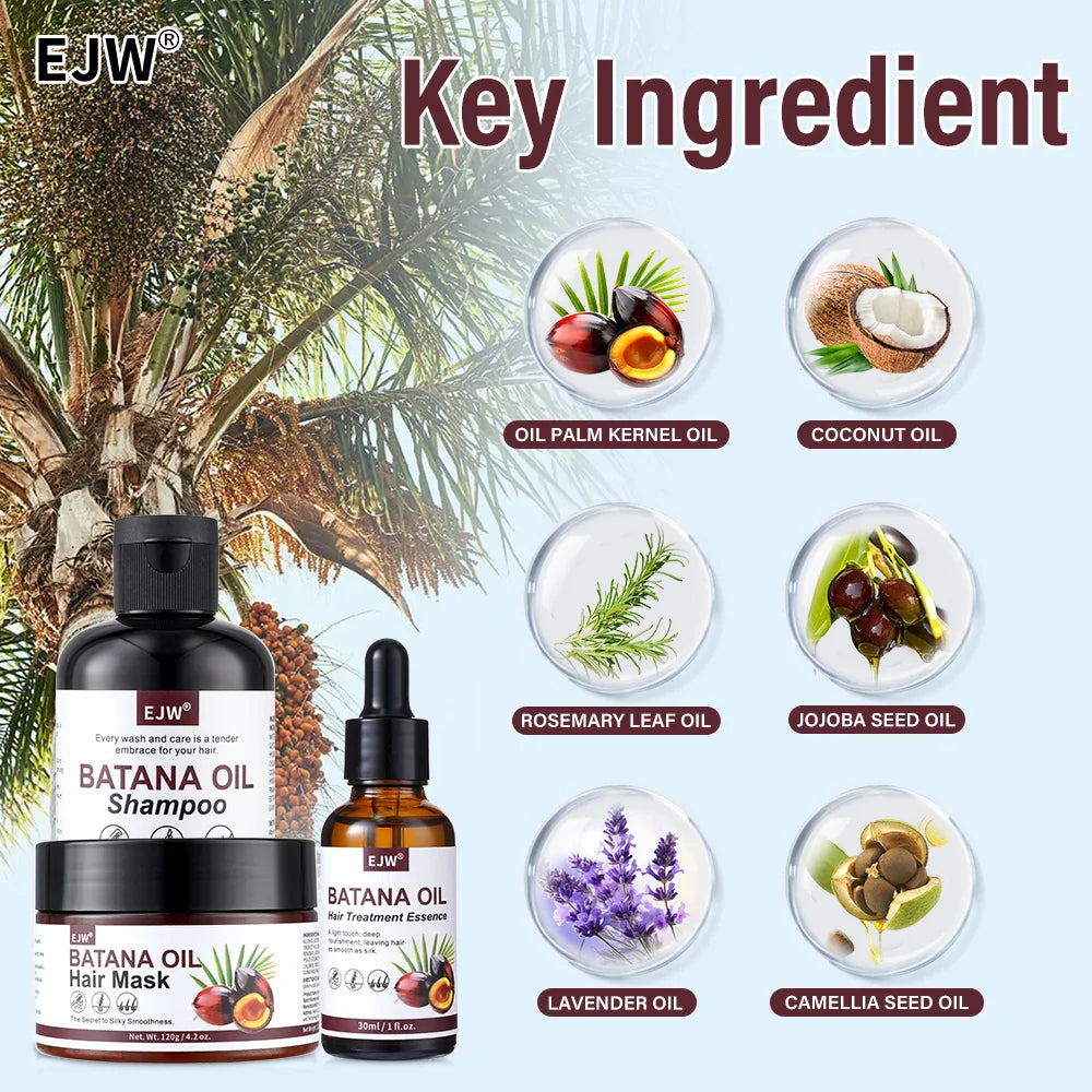 Batana Oil Shampoo for Hair Growth & Hair Loss Reduction