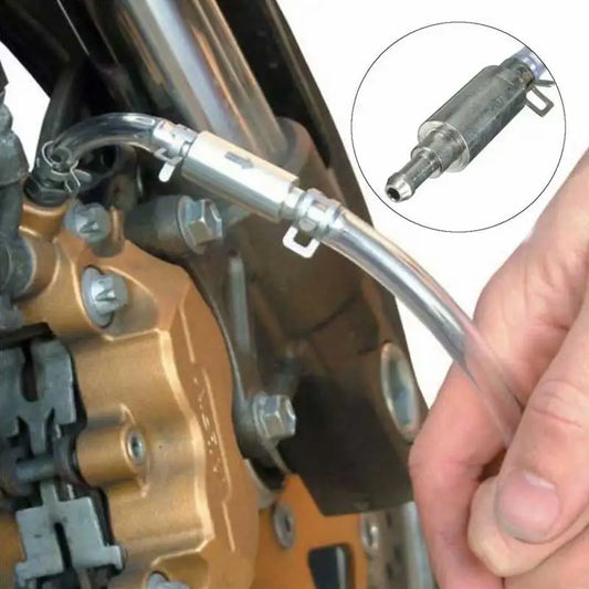 Motorcycle Brake Bleeder Hose One Way Valve Oil Extractor Tube for Hydraulic Brake System Bleeding and Fluid Change Peaceful Pleasures Health and Wellness