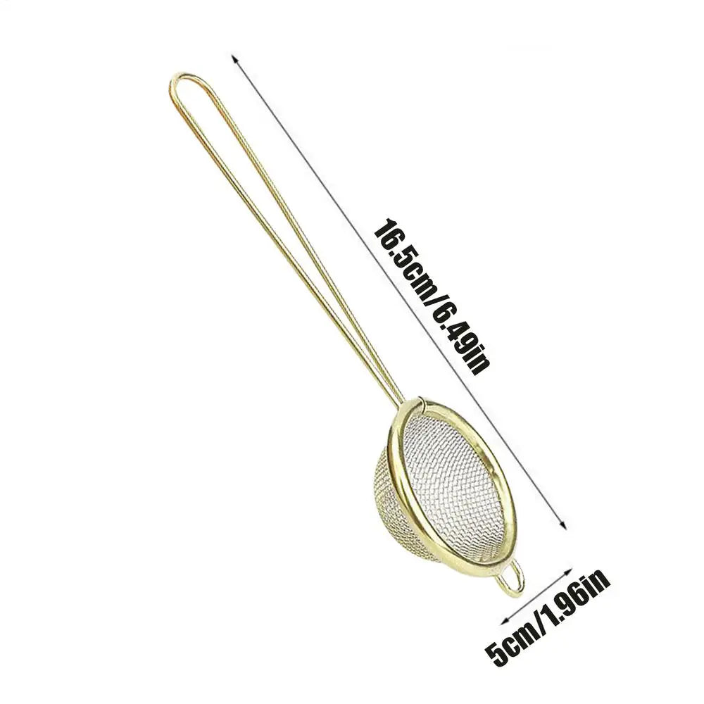 Fine Mesh Strainer – Stainless Steel Matcha Sifter & Tea Strainer