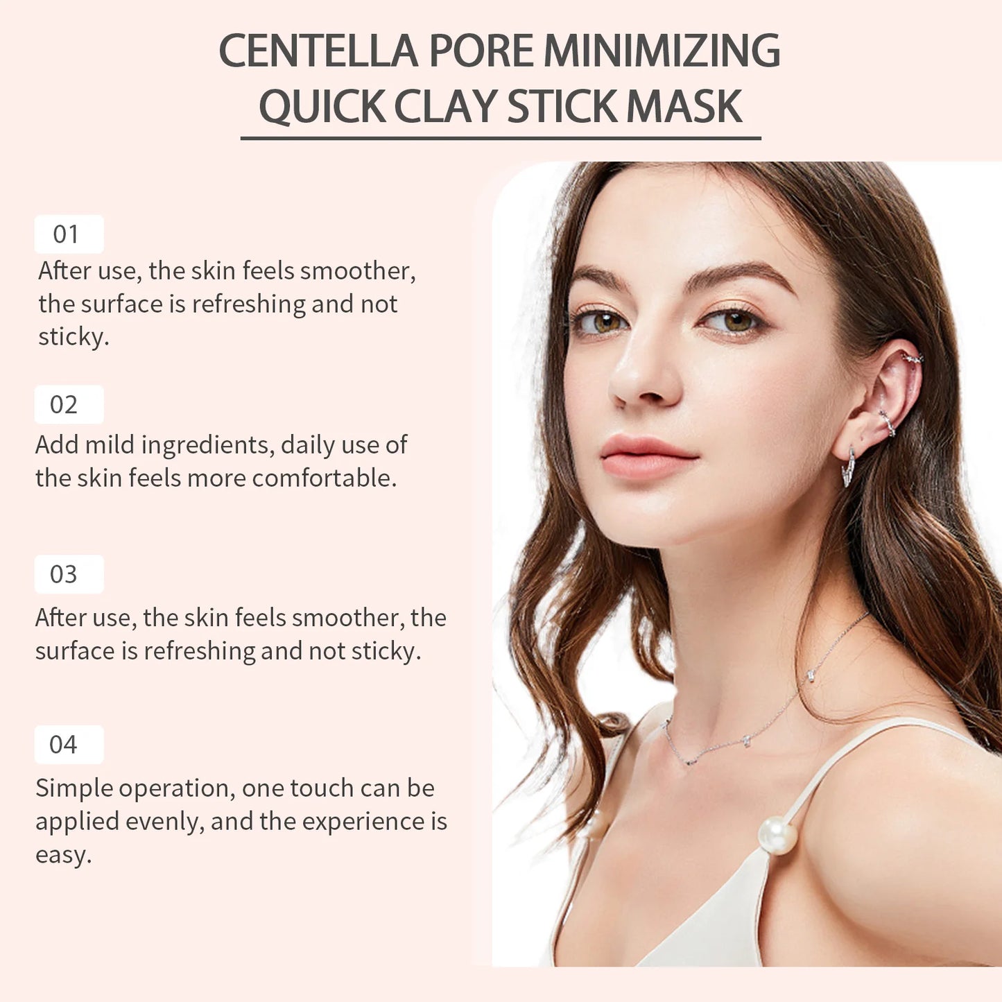 Hoygi Centella Clay Stick Mask – Pore Minimizing & Hydrating