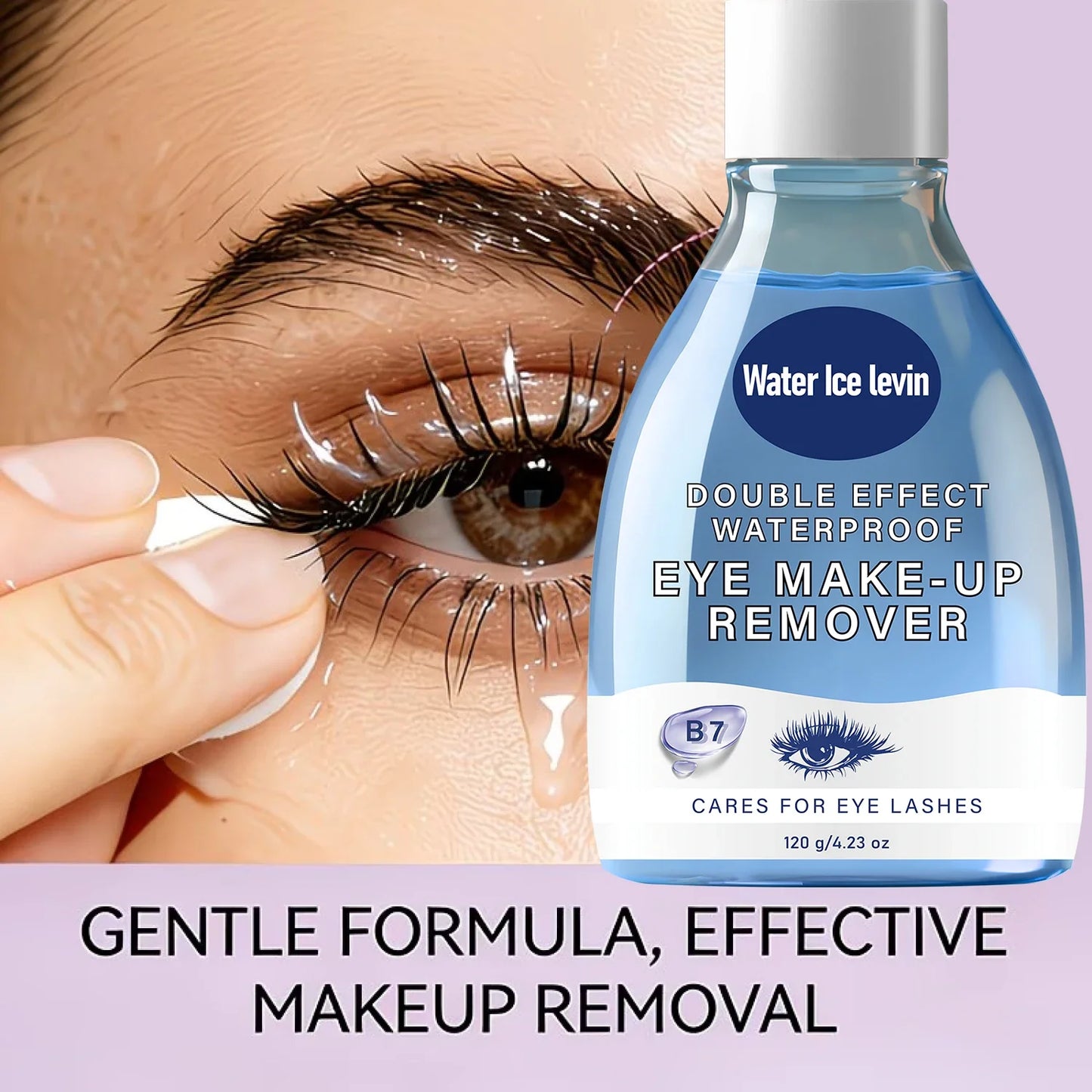 Double Effect Eye Makeup Remover – B7 & Collagen, Waterproof