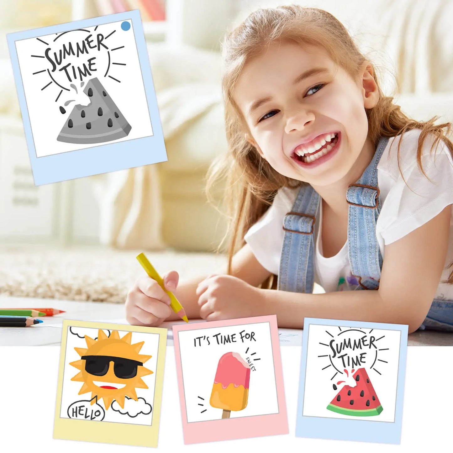 57mm Colorful Thermal Label Sticker Paper – Bluetooth Mini Printer
