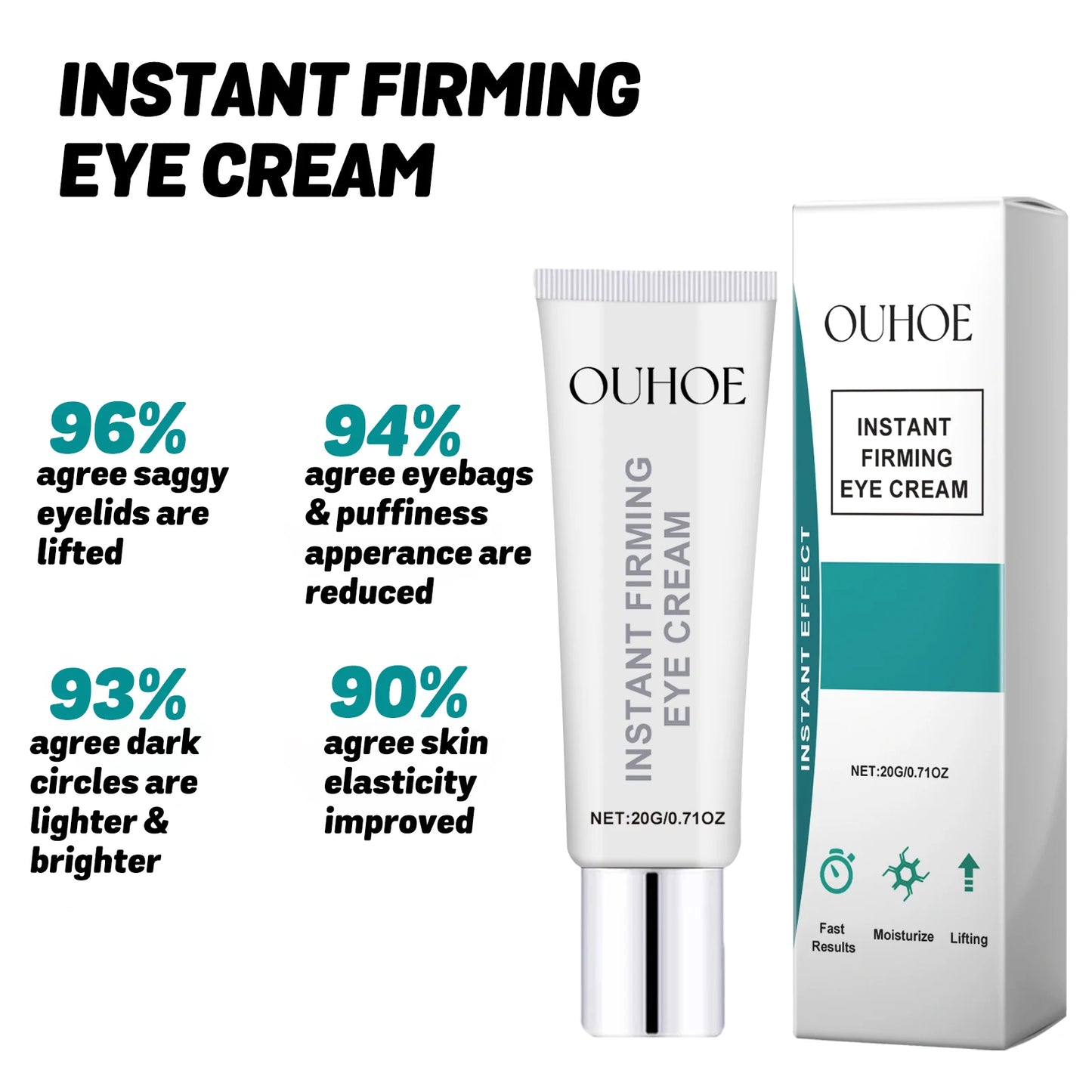 Wrinkle Firming Eye Cream – Dark Circles & Fine Lines