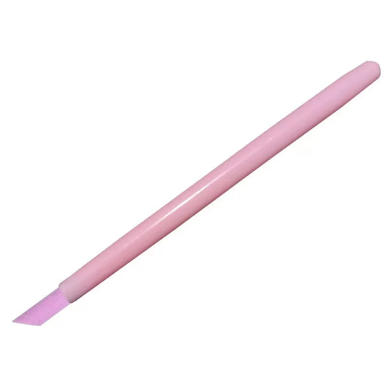 Quartz Stone Nail File & Cuticle Remover Rod | Manicure Tool