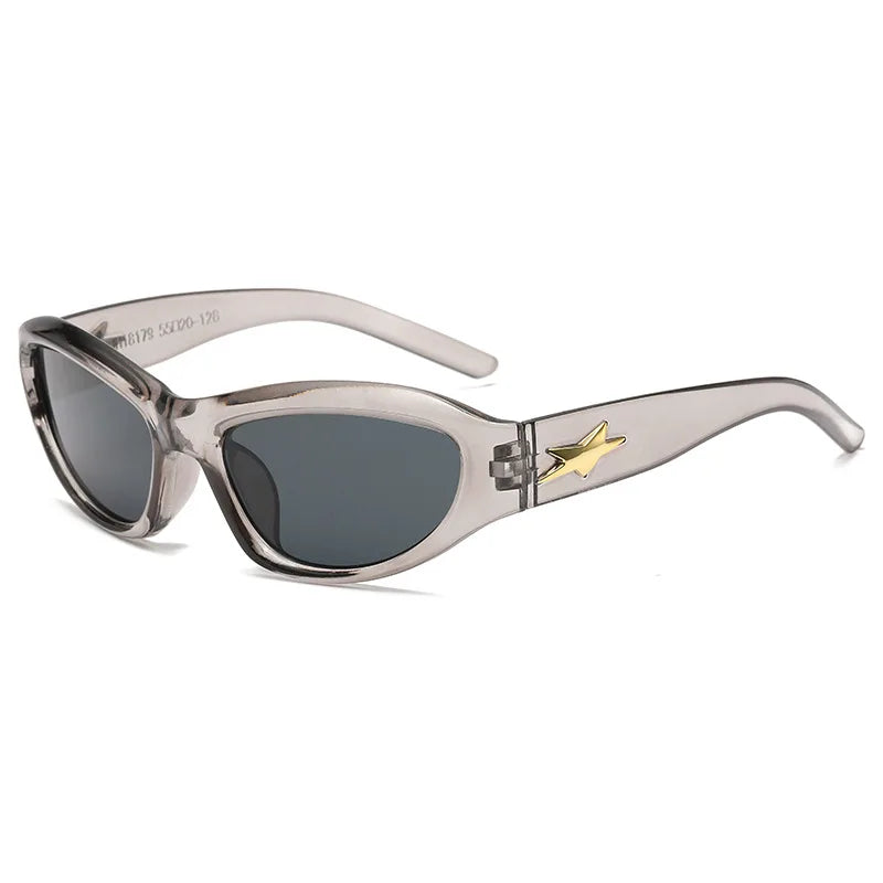 Cat Eye Steampunk Sunglasses UV400 | Vintage Unisex Eyewear