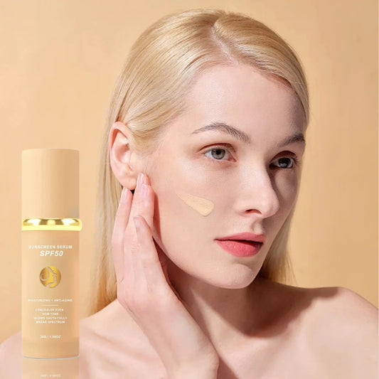 Page Vine 4-in-1 Foundation SPF 50 – Full Coverage Serum Liquid Foundation Oasis Select