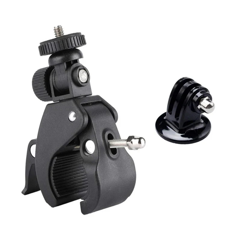 360° Handlebar Mount Clip for GoPro & Action Cameras | Bike & Moto
