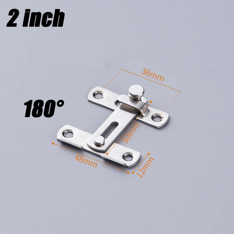 Barn Door Hook & Eye Latch – Cabinet, Window & Gate Bolt Lock